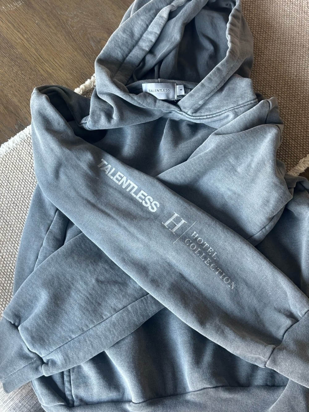 Talentless Sweatshirt & Shorts Set - Limited Edition Hotel Collection Collab - Picture 3 of 5